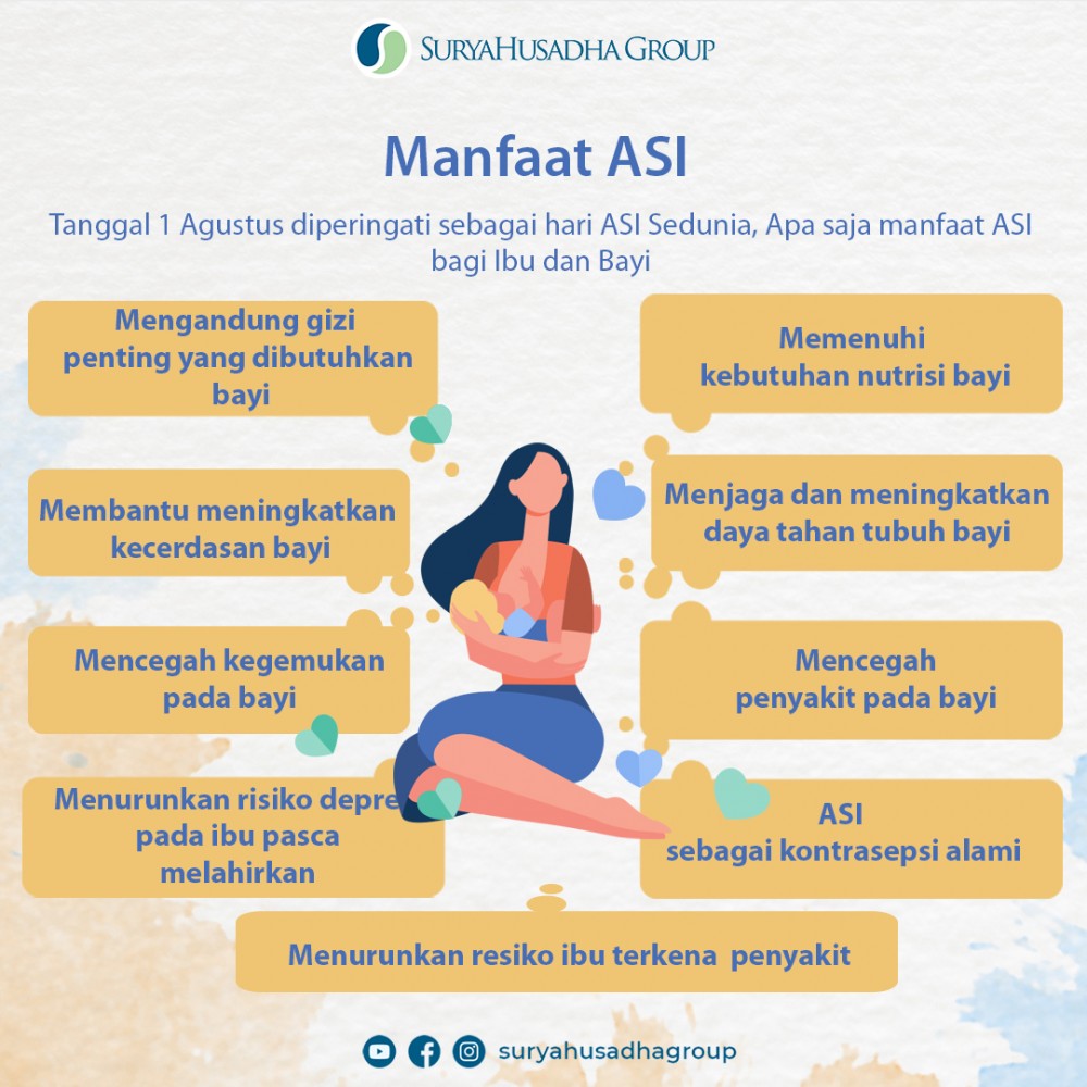 Manfaat ASI bagi Ibu dan Bayi