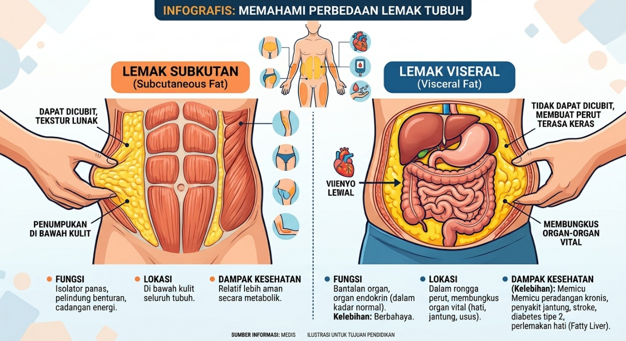 Rahasia Medis Mengikis Perut Buncit